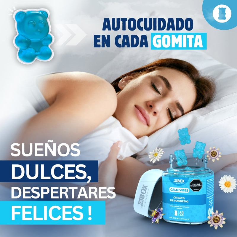 CALM VIBES® | GOMAS PARA ANSIEDAD E INSOMNIO