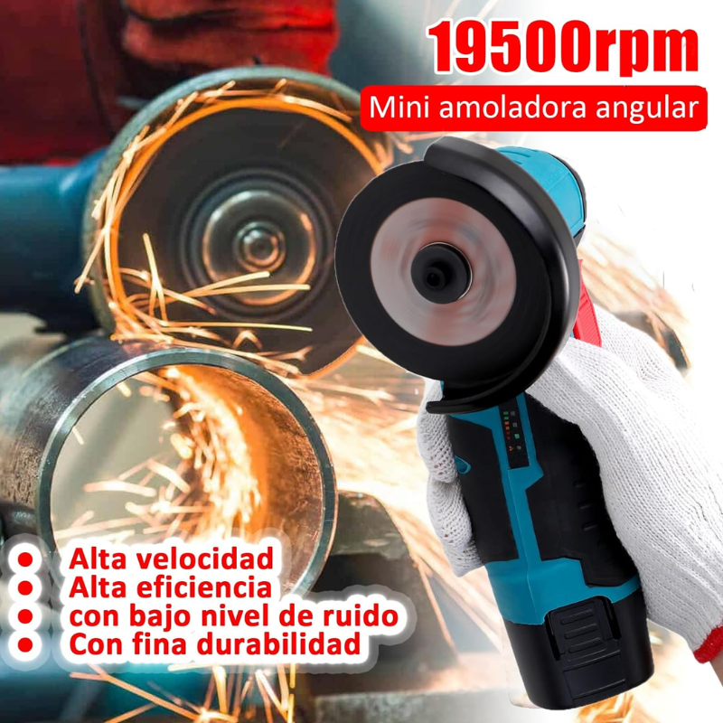 Kit Amoladora Esmeriladora Inalámbrica Angular 48v