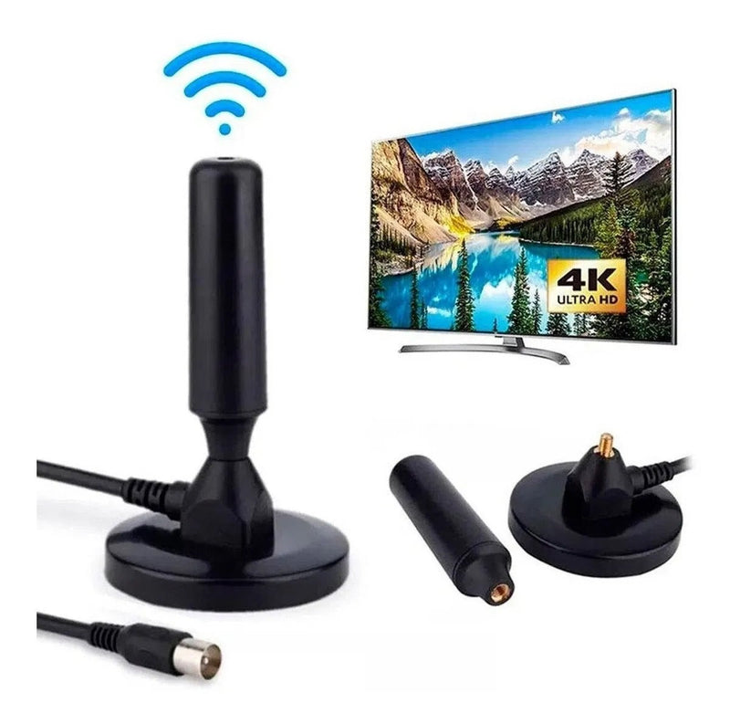 Antena Digital HDTV 4K - (Compatible con Todos los Televisores)